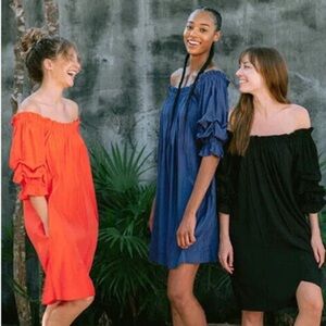 MerSea Tulum Ruffle Sleeve Dress